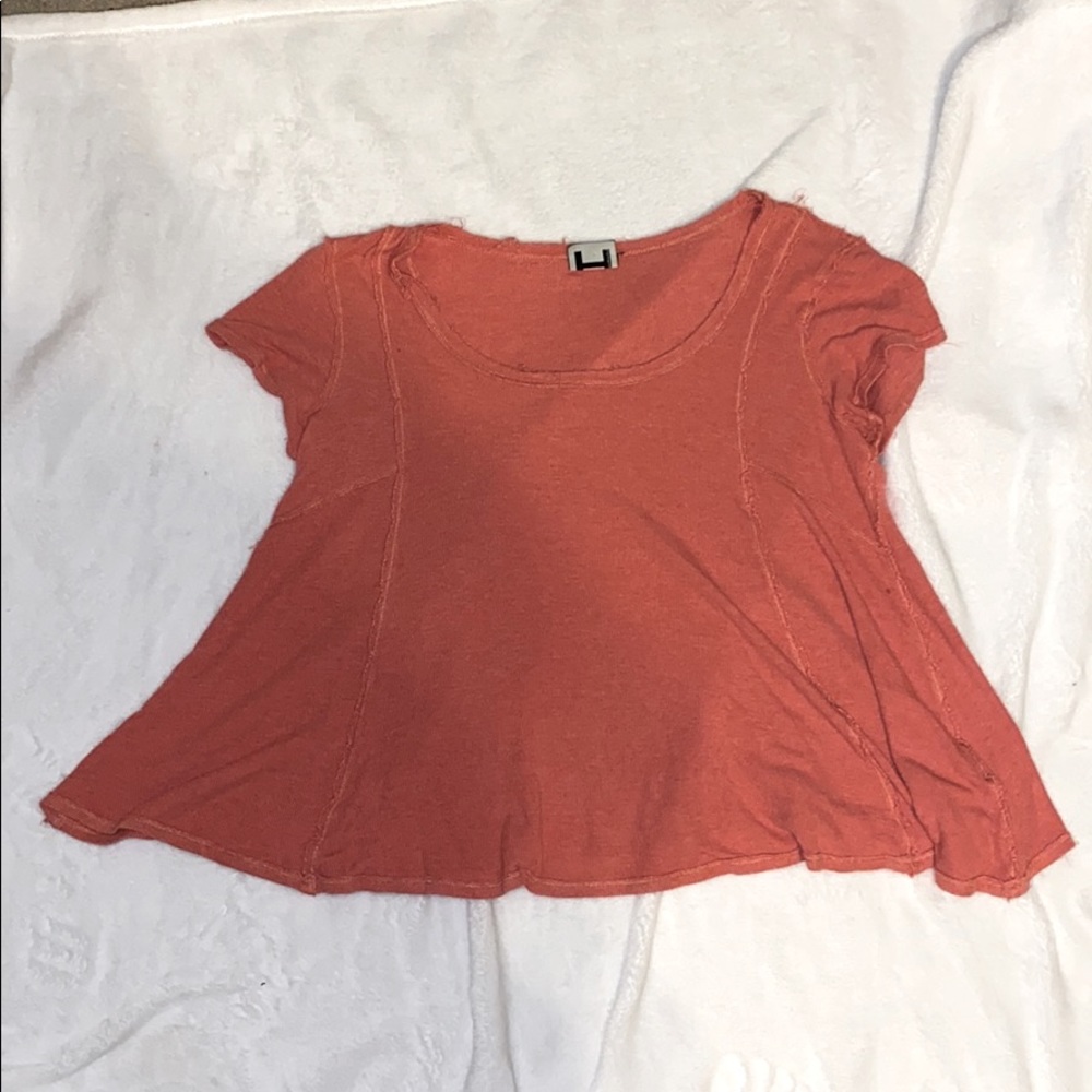peach colored t-shirt - worn a few times